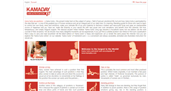 Desktop Screenshot of kamaday.com